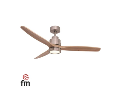 Ventilador de Techo FM Vt7000L 3P 107 cm Con Luz, Mando y Motor Dc Bajo Consumo