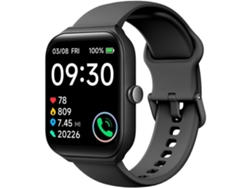 Reloj inteligente Yunzii para hombre y mujer con Alexa integrada, monitor de actividad física de 1,95 m, respuesta y realización de llamadas, resistente al agua IP68.