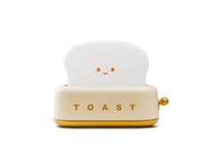Lámpara De Noche Creativa Con Forma De Pan, Lámpara De Mesa Usb Con Regulador De Intensidad, Luz Cálida De 3000 K, Batería De 800 Mah.