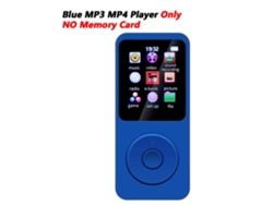 MP3 YIZHOOD (8G)Pantalla LCD de músico sin pérdidas Bluetooth compatible con tarjeta TF Azul