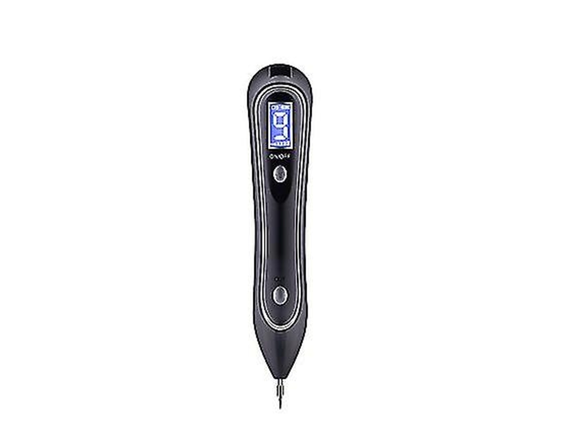 Bolígrafo eliminador de lunares con 9 niveles de potencia para tratar lunares y pecas en la cara, el cuerpo y las manchas de la edad, negro YEMAESRE