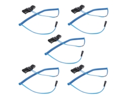 5 Piezas Pulsera Antiestática De 2 Circuitos Brazalete Electroestático Componentes De Control Industrial