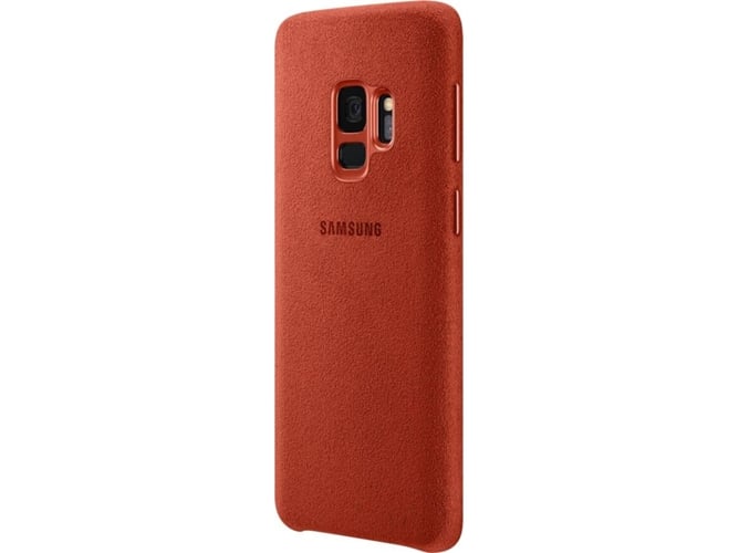 Carcasa SAMSUNG Galaxy S9 Alcantara Rojo