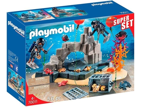 Playmobil PLAYMOBIL Superset Unidad De Buceo (Edad Mínima Recomendada: 4años)