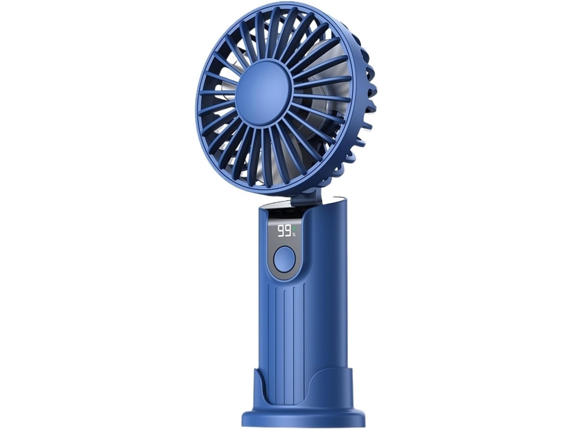 Ventilador 3 V 2400 Mah 5000 Mah Portátil Ajustable Recargable Recargable
