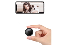 Mini cámara inalámbrica Wifi para niñera, cámara HD 1080P, cámara de seguridad para el hogar, color negro Yizhood