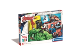 Puzzle CLEMENTONI Piezas Avengers (104 Piezas)