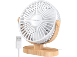 Mini Ventilador De Escritorio Usb, Silencioso, Portátil, Con 3 Velocidades, Adecuado Para El Hogar, La Oficina, La Escuela Y Para Uso En Exteriores.