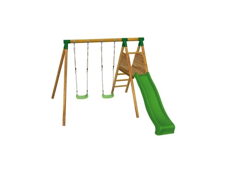 Parque Infantil Masgames Mauna Loa L Madera Redonda MASGAMES OUTDOOR GAMES