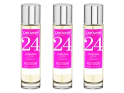 3x CARAVAN Perfume de Mujer Nº86 - 150ml