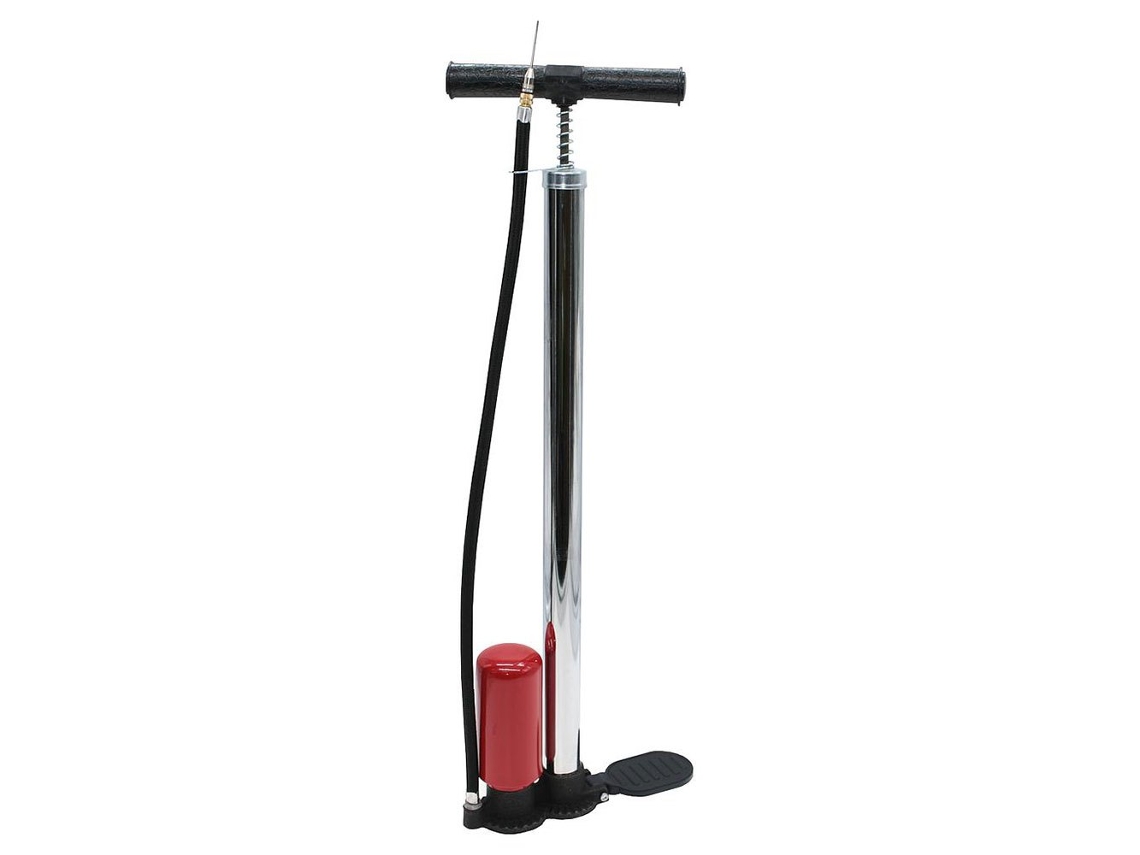 Bomba de Ar Stirrup Prateadoprecision