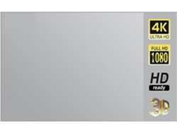 Pantalla De Proyección Metálica, Gris, Antirreflejos, De 30 A 133 Pulgadas, Formato 16:9, Plegable, Portátil,