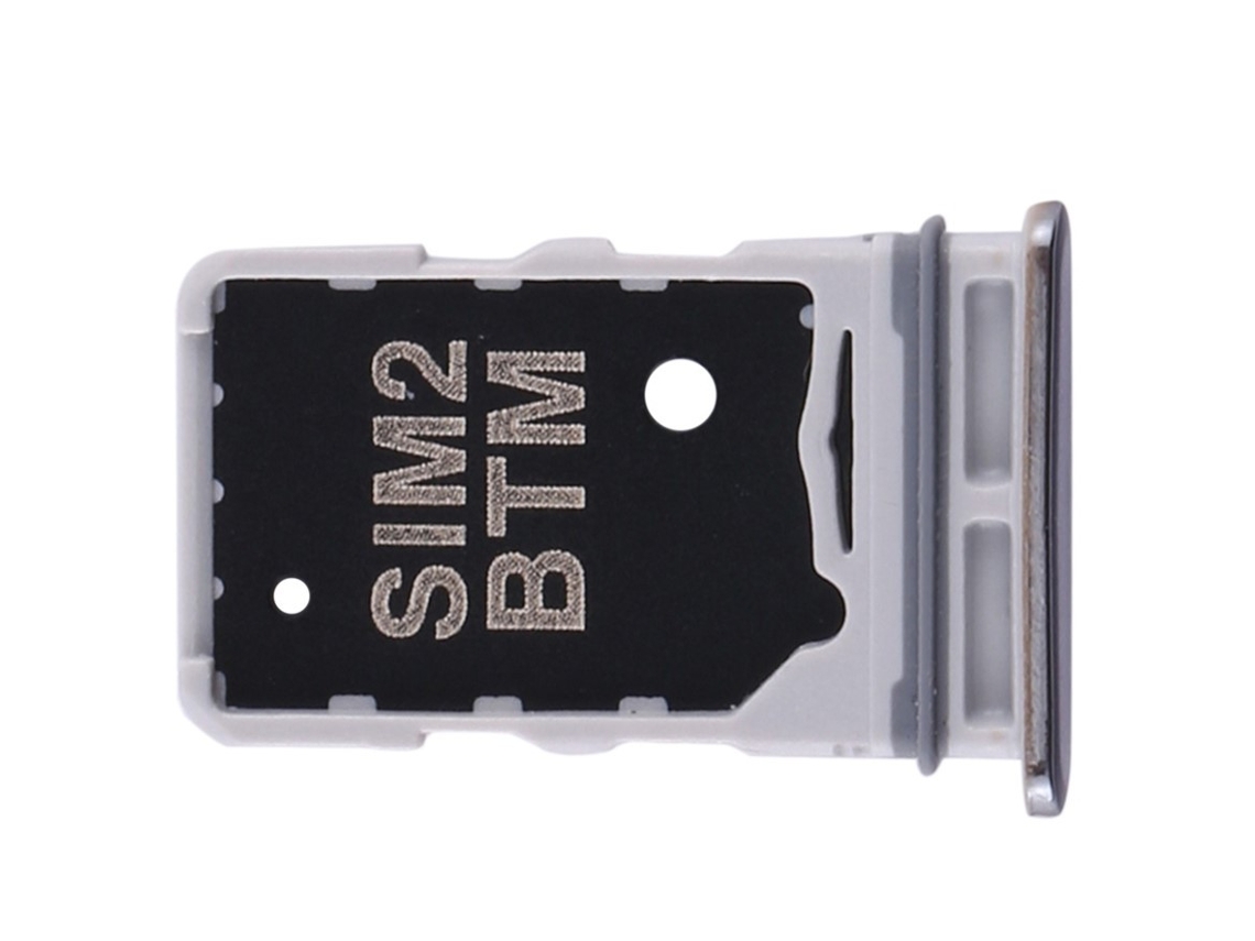 Bandeja Sim Para Samsung Galaxy A80 A90 Adaptador Tarjeta Micro Dual Plata Gris