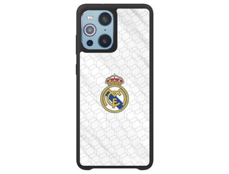 Funda Móvil Oficial Real Madrid para Oppo Find X3 PHONECASES3D Piel Sintética Negro