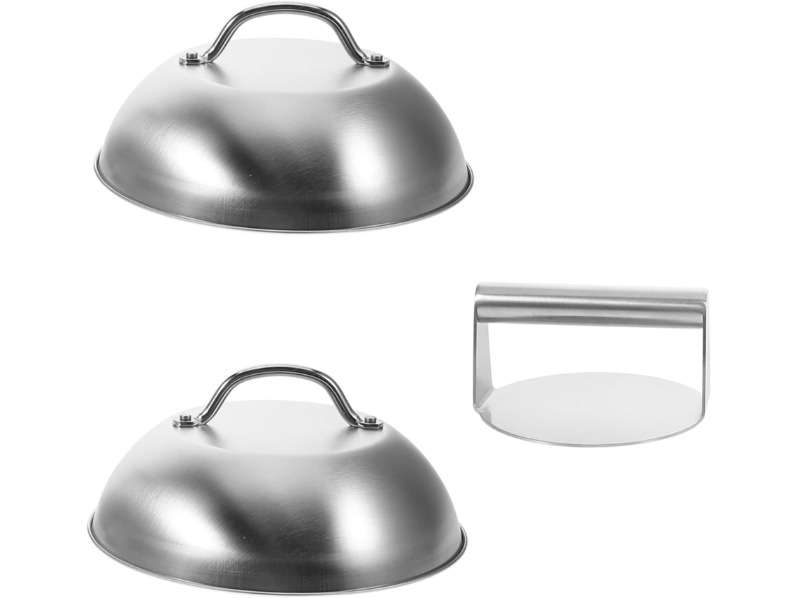 Tapa Redonda Para Cocción Al Vapor Para Accesorios De Prensa De Hamburguesas