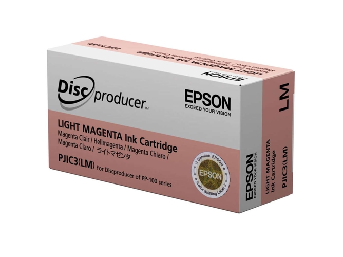 Cartucho de Tinta Original EPSON C13S020449 SP100 Magenta Claro para PP-100 DiscProduce