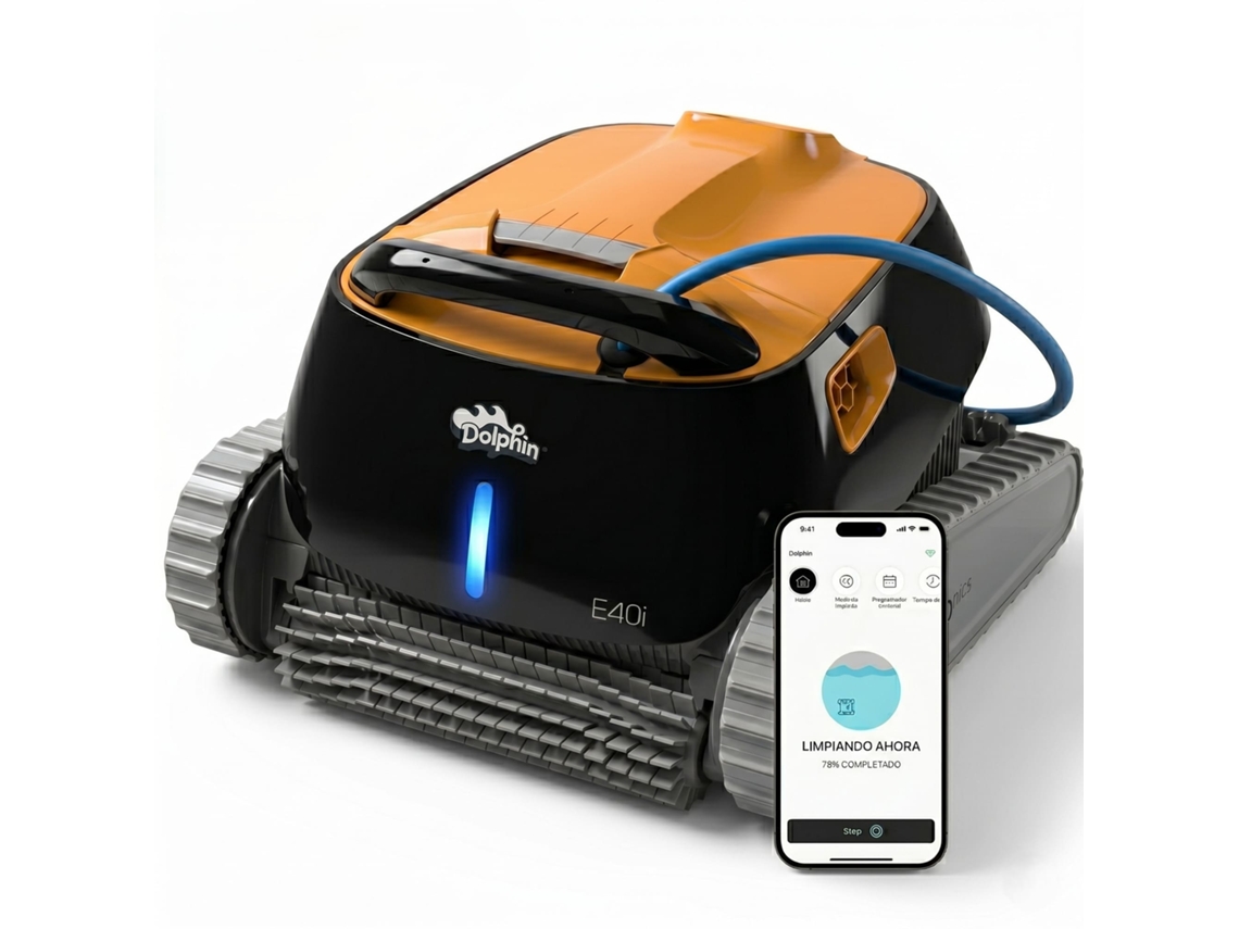 Aspiradora eléctrica para piscinas Dolphin E40i