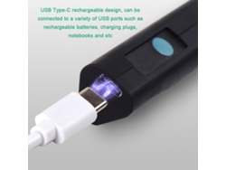 Lápiz Pulidor Eléctrico Compacto Para Uñas Y Grabado Con 5 Velocidades Ajustables, Recargable Por Usb.