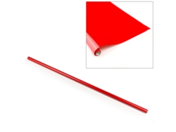 Lámina Termorretráctil Con Diseño De Cuadrícula Roja Y Blanca dancing Wings Hobby, 2 M De Largo, 0,64 M De Ancho, Para Avión Rc De Madera Blasa