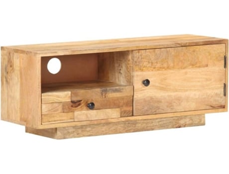Mueble para la televisión VIDAXL Blanco Madera (90x30x35 cm)