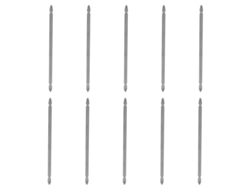 Juego De 10 Puntas De Destornillador Phillips S1/4 De 200 Mm Para Destornillador Eléctrico.