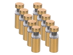 10 Soportes Promocionales De Acero Inoxidable