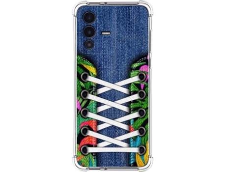 Carcasa para Vivo V23 5G TUMUNDOSMARTPHONE Dibujos Antigolpes Zapatillas 13 Multicolor
