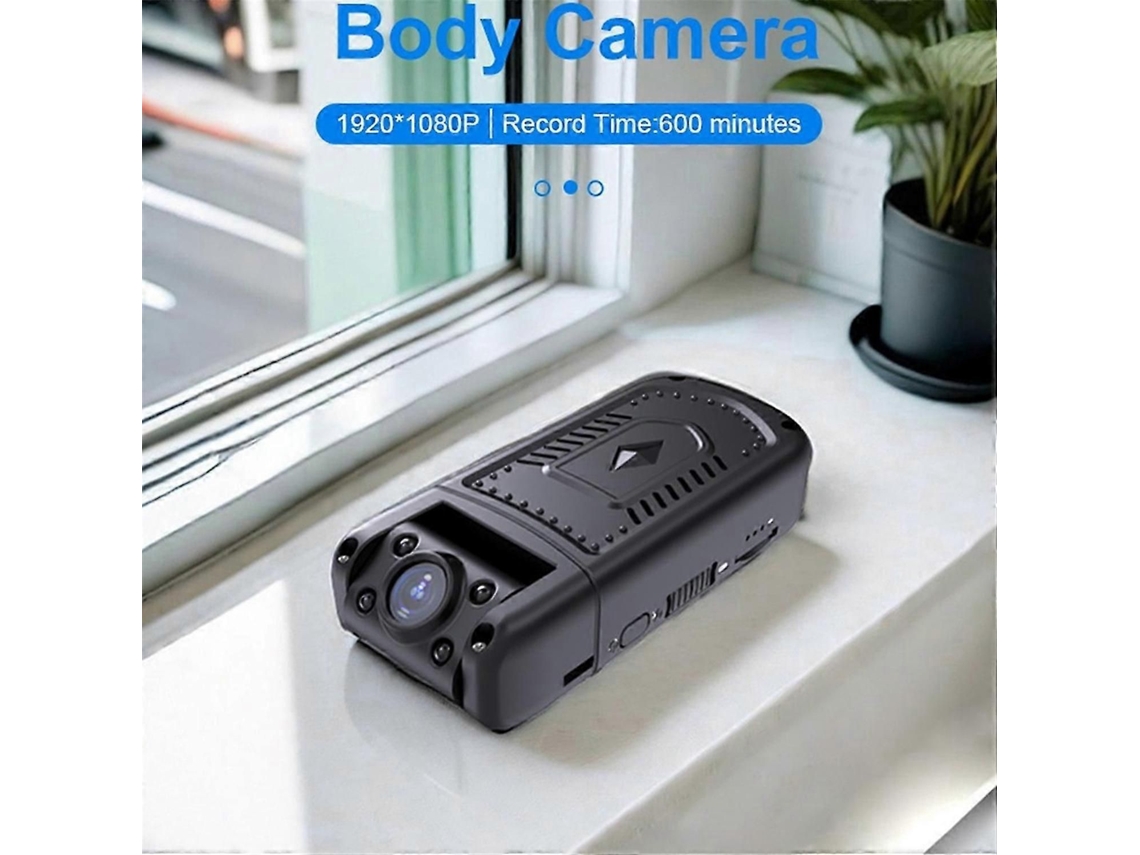 Minicámara MD36 HD 1080p con linterna, cuerpo magnético, detección de movimiento, captura instantánea y grabación en bucle. TAISHENGDA