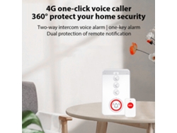 Botón Sos Para Personas Mayores, Localizador Inalámbrico De Emergencia Con Intercomunicador 4g Y Botón De Llamada.