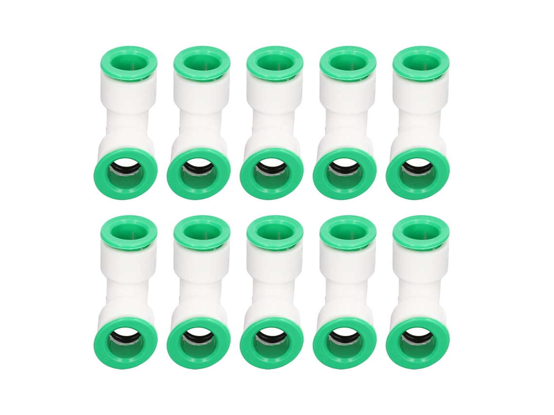 2026velora-10 Piezas Conector De Codo Ppr Empuje Rápido 90 Grados Para Tubo De Alberca 25mm/0.98in