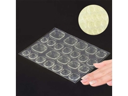 Tiras Adhesivas De Doble Cara Para Uñas Postizas, Tiras Adhesivas Para Uñas De Gel.