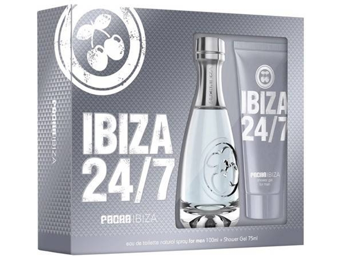 Cofre PACHA Ibiza 247 For Men Edt 100 ml + Gel de Ducha 100 ml
