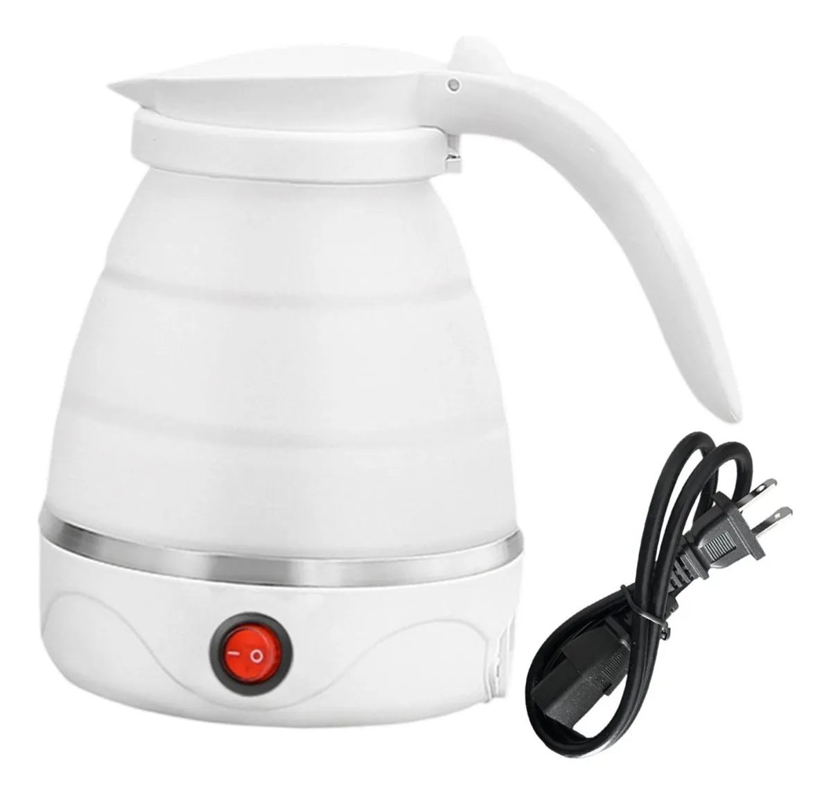 Hervidor eléctrico plegable de silicona de Traveloty