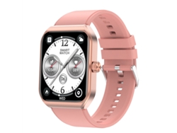 Reloj inteligente T56 rosa con pantalla HD de 1,91 pulgadas, modo de llamada Bluetooth dual, modos multideportivos, resistencia al agua IP68 Mdug