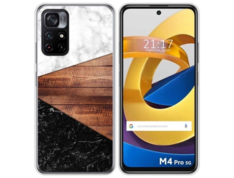 Carcasa Xiaomi POCO M4 Pro 5G TUMUNDOSMARTPHONE Dibujos Multicolor