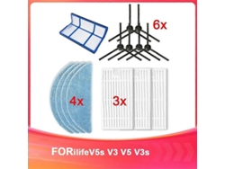 For Ilifev5s V3 V5 V3s Robot Vacuum Cleaner Accessories Replacement Supplies