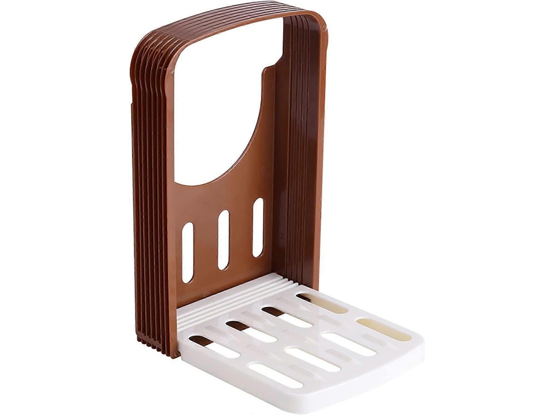Cortador De Pan Plegable De Abs De Alta Calidad, 4 Grosores Ajustables Para Pan, Jamón Y Queso