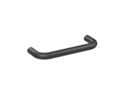 Tirador para mueble, Material Acero inoxidable. Distancia entre ejes 96. Acabado barniz negro mate, Tornillos de fijación incluidos (25mm) HARDWAREXCHANGE