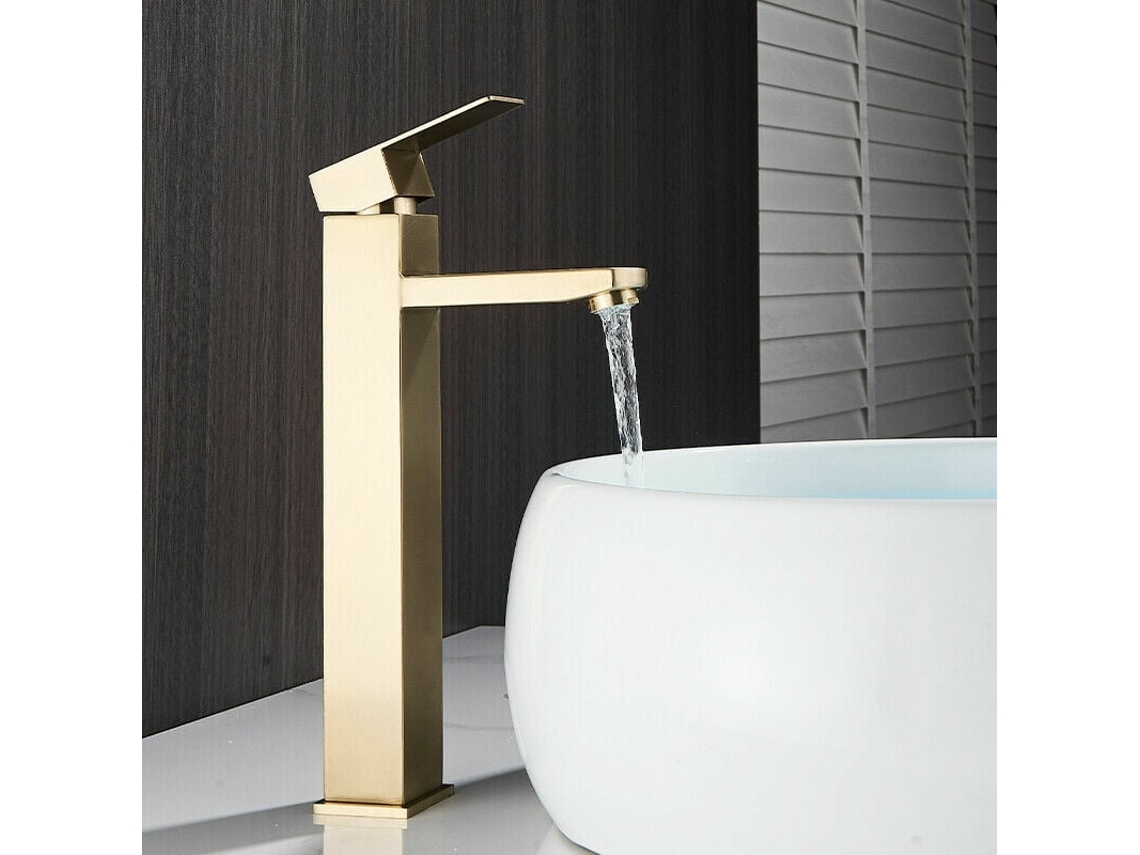 Torneira De Lavatório Dourada, Design Moderno Relavaev