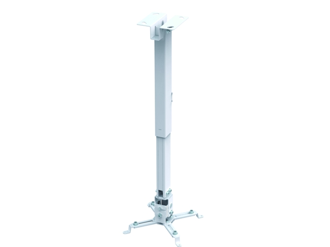 Tooq Soporte Proyector universal techo blanco pj2012tw de para ajustable 130 o 430 hasta 650mm 15º