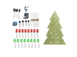 Juego De Árbol De Navidad Con 16 Luces, Conjunto Electrónico Tricolor/multicolor, Ejercicios De Entrenamiento, Ergonómico, Para Uso Diario.