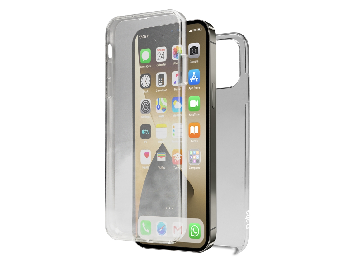 Funda iPhone 13 Pro Max SBS 360º Transparente