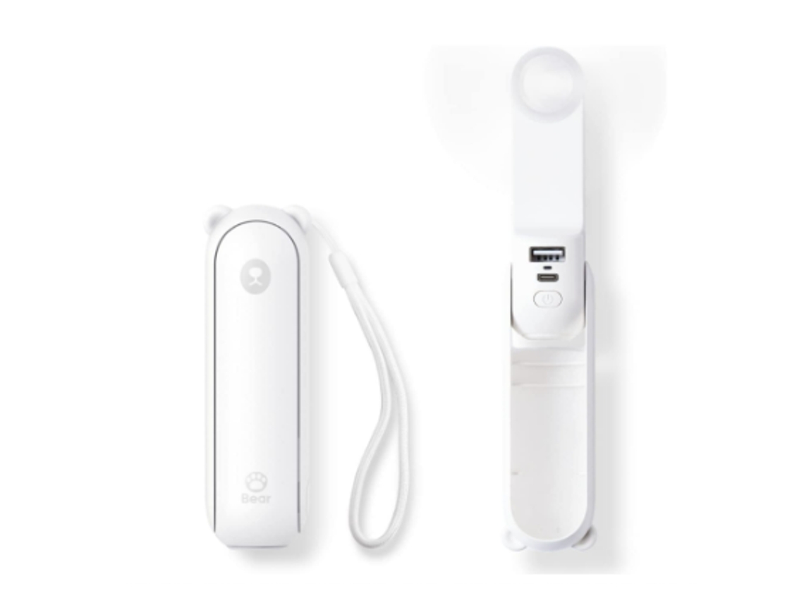 Ventilador Portátil YIZHOOD Fans357 Blanco