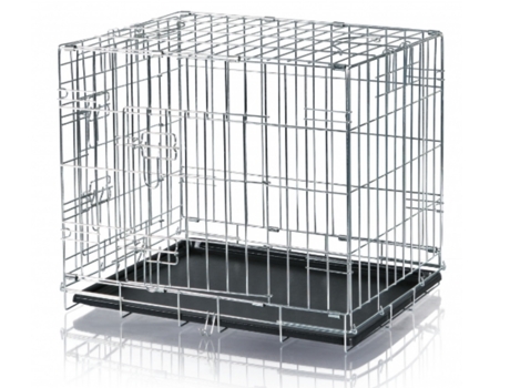 Transportín para Perros TRIXIE 2 Puertas (Negro - 116x86x77cm - L - Porte Grande)