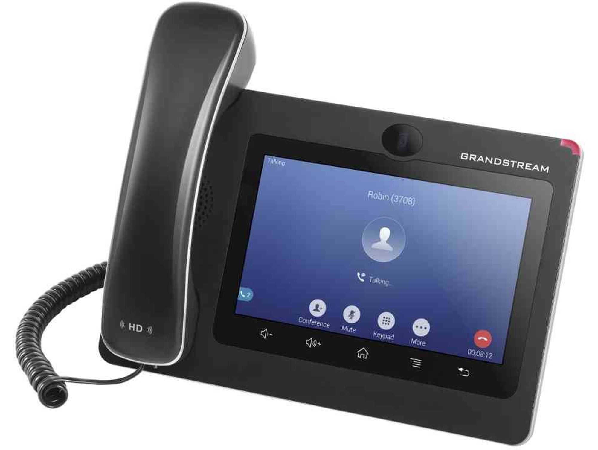 Teléfono fijo IP GRANDSTREAM NETWORKS GXV3370 negro