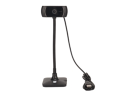 Cámara Web Hd 720p Con Cancelación De Ruido, Ángulo De 60°, Rotación De 360°, 30 Fps, Conexión Usb Plug And Play.