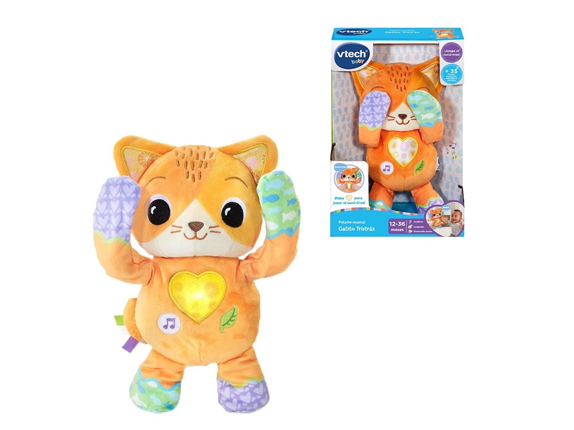 Peluche Musical Gatito Tristras VTECH