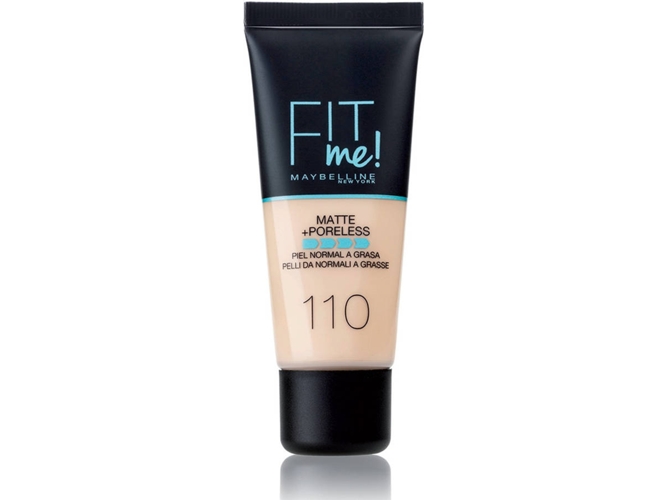 Base MAYBELLINE Fit Me Matte + Poreless 110 Porcelaine