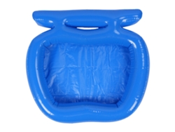 Lavapiés Hinchable Para Piscina Con Base Antideslizante Y Gran Capacidad.