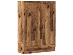 Maison Exclusive - Armario De Libros Madera Ingeniería Envejecida 82,5x30,5x115 Cm